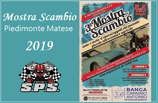 Mostra Scambio Piedimonte Matese 2019
