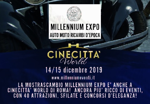 Millenium Expo Cinecittà World 2019