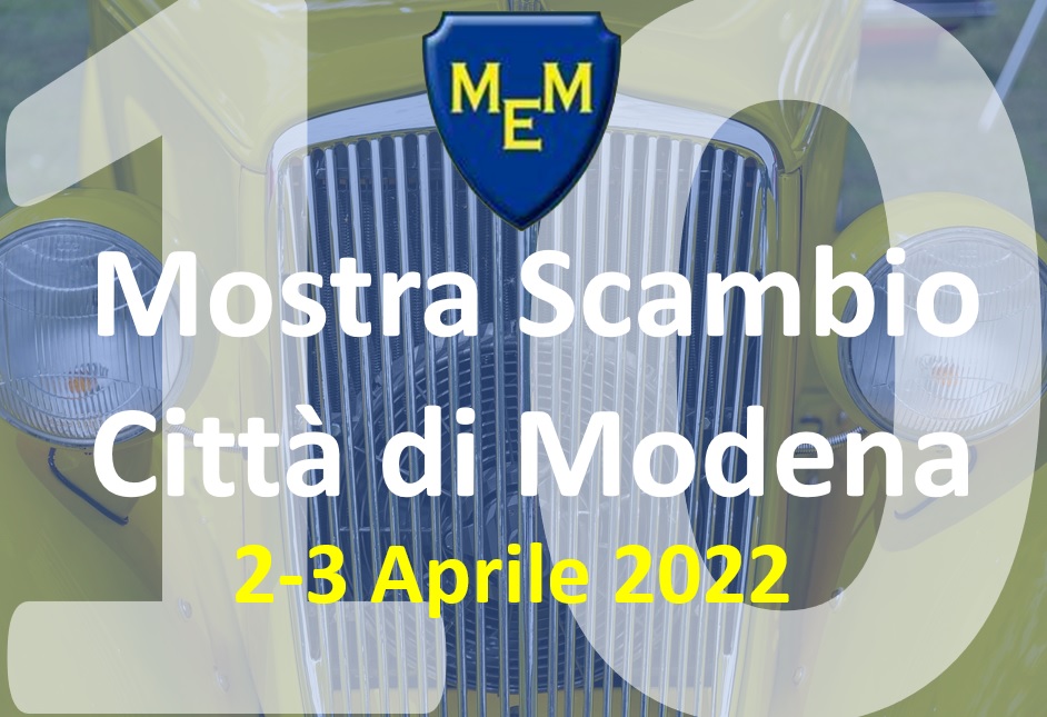 Mostra Scambio città di Modena 2022