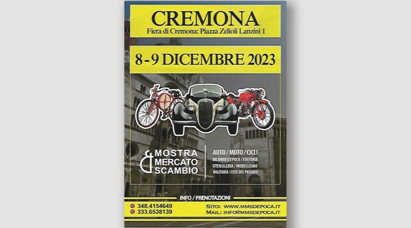 Mostra Mercato Scambio Cremona 2023