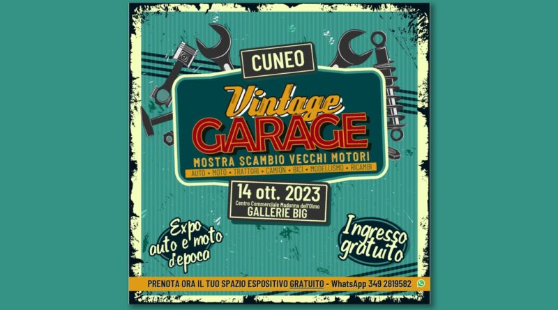 Mostra Scambio Vintage Garage 2023